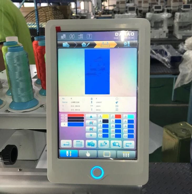 1 Head Dahao Direct Photo Digitizing Embroidery Machine