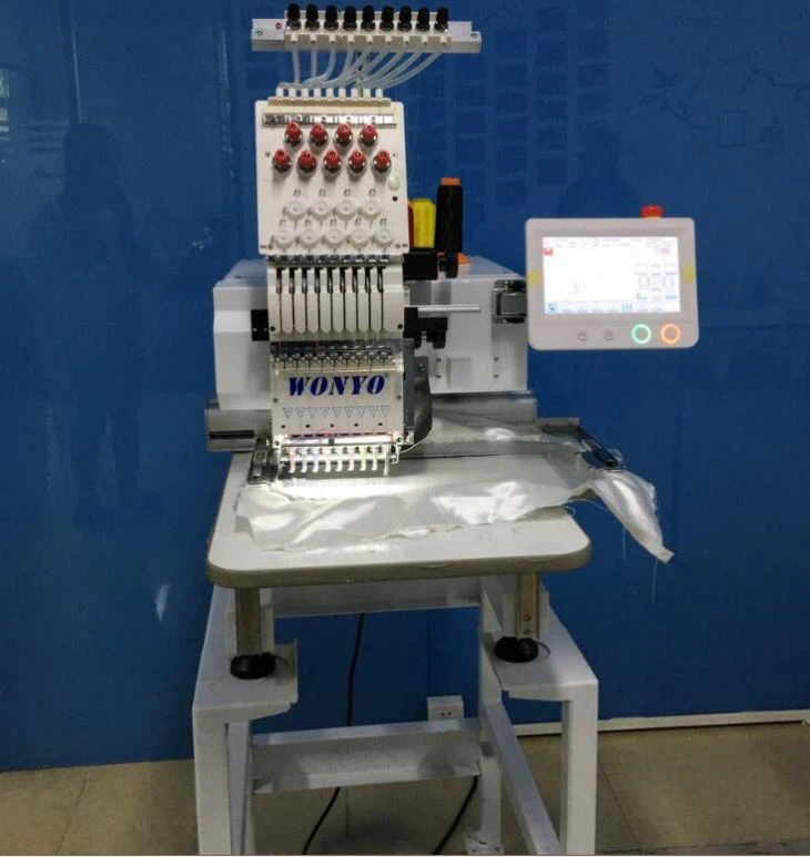 Home Use One Head 9 Needles Embroidery Machine Q201
